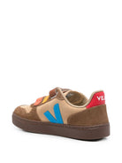 Sneakers per bambini Veja Kids marrone con inserti multicolorati CV0321770 DESERT EGEE BROWN VEJA KIDS 