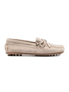 Mocassini per bambino Etro Kids beige in camoscio con stampa paisley GY0P76 Z3723 113BG ETRO KIDS 