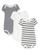 Set di tre tutine per neonati Petit Bateau multicolore con fantasie diverse A01TC 00 PETIT BATEAU KIDS 