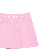 Set due pezzi John Richmond Junior rosa con dettaglio logo RIP26043CJ PINK BEGONIA JOHN RICHMOND KIDS 