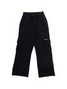 Pantaloni sportivi Big Bookish per bambina Off-White Kids neri con logo sul davanti 44GCH00BS26F001 001 OFF WHITE KIDS 