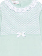 Pigiama per neonata Paz Rodriguez verde acqua con fiocco in pizzo Cauce 005-123466 1301 PaZ RODRIGUEZ KIDS 