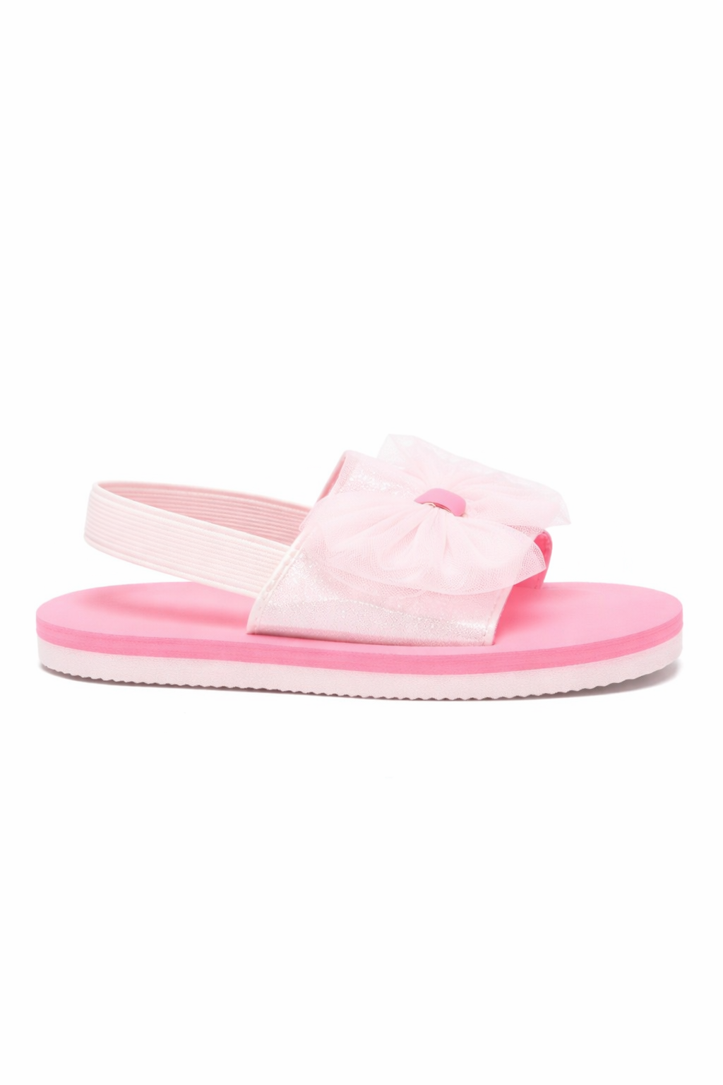 Ciabatte per bambina Billieblush rosa con applicazione fiocco sul davanti U22007 44L BILLIEBLUSH KIDS 