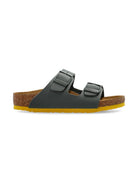 Ciabatte per bambino Birkenstock Kids Arizona verde con doppia chiusura con fibbia 1029449 THYME/OCHRE BIRKENSTOCK KIDS 