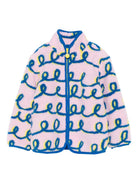 Giubbino per bambina Stella McCartney Kids rosa con motivo a vortice TX2B47 Z3052 552MC STELLA McCARTNEY KIDS 