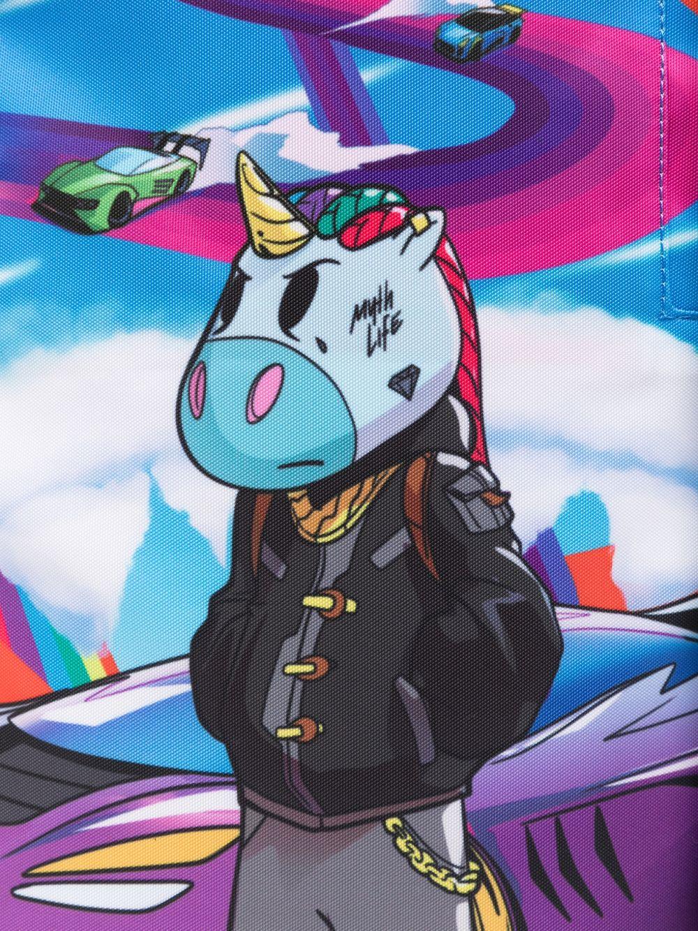 Zaino per bambini Sprayground Kid multicolore con grafica unicorno 910B8796 NSZ SPRAYGROUND KIDS 