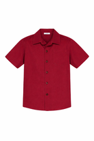 Camicia per bambino Paolo Pecora Kids rossa con colletto PP4301 CHERRY PAOLO PECORA KIDS 