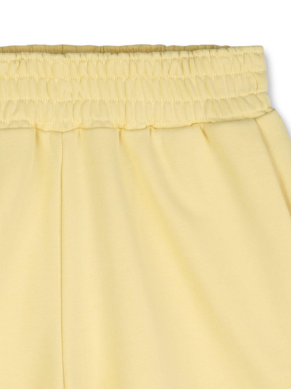 Shorts per bambino Givenchy Kids giallo con stampa logo H31100 524 GIVENCHY KIDS 