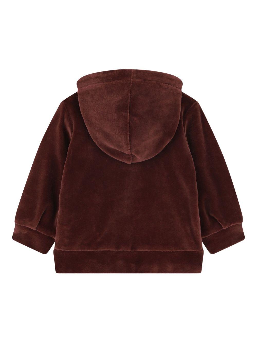 Set tuta sportiva per neonata Chloé Kids rosso con logo ricamato C20722 958 CHLOE' KIDS 
