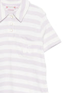 Abito per bambina Bonpoint bianco con tasca sul petto C06GDRK00001 257A BONPOINT KIDS 