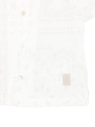 Camicia per bambino Eleventy Kids bianca con design a fantasia EY5P61 P0582 101GR ELEVENTY KIDS 