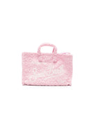 Phone bag MC2 Saint Barth rosa con logo ricamato PHONE014 00527L MC2 ST. BARTH KIDS 