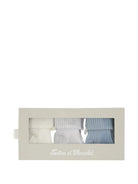 Set di tre calzini per neonato Tartine Et Chocolat multicolore con lavorazione in maglia a coste CC99000 48 TArtine & Chocolat KIDS 