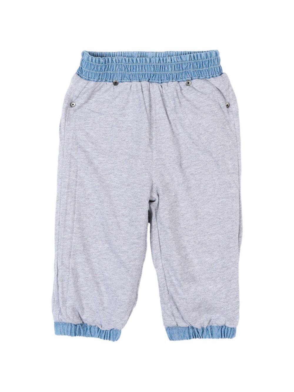 Jeans per neonata Stella McCartney Kids denim con ricamo floreale all-over TZ6020 Z3892 606EM STELLA McCARTNEY KIDS 