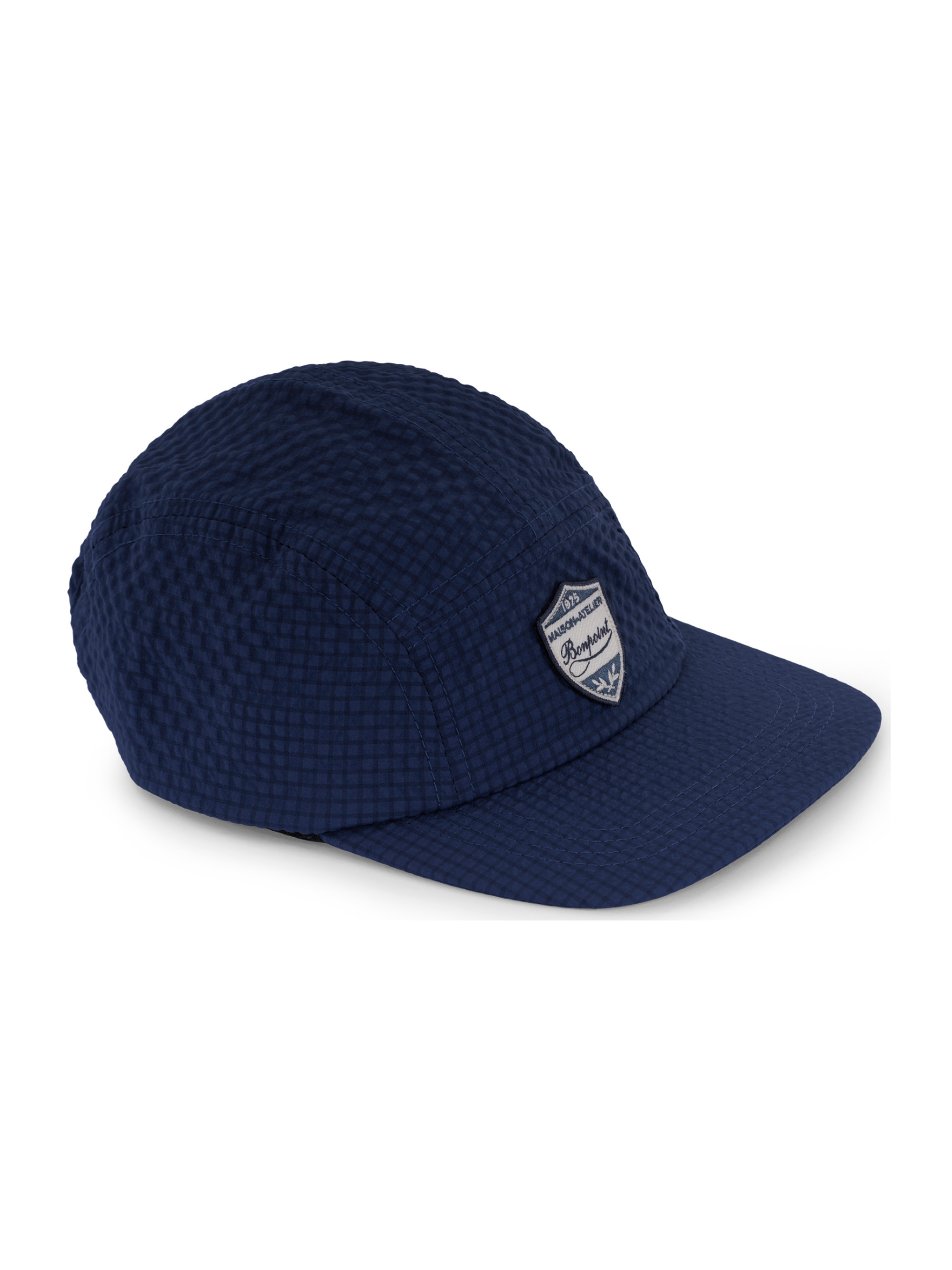Cappello per bambino Bonpoint blu con finitura in rilievo C06BACW00001 073 BONPOINT 