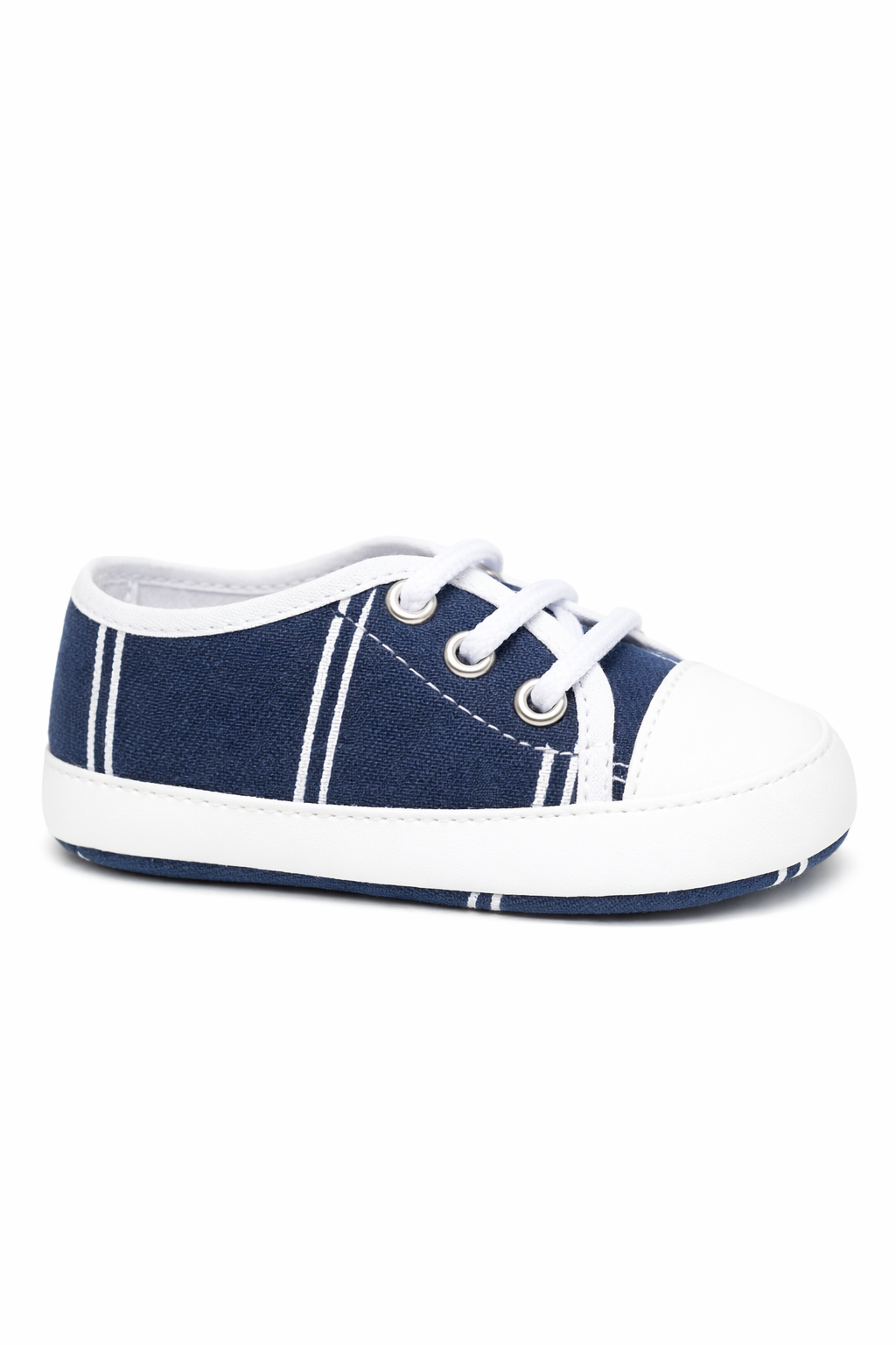 Scarpine primi passi per neonato Colorichiari blu con dettaglio a righe MN958468 4908 60 COLORICHIARI KIDS 