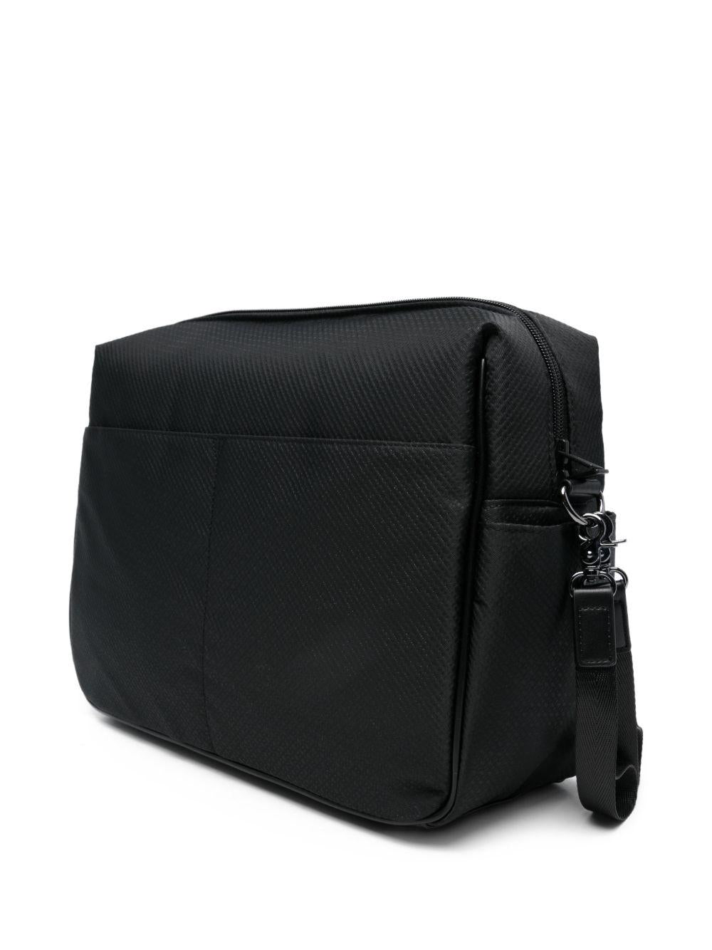 Borsa fasciatoio per neonati Boss Kids nera con logo J53109 09B BOSS KIDS 
