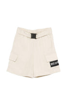 Cargo corti per bambino Just Cavalli Kids beige con cintura JIP26095BE BEIGE D.W. ROBERTO CAVALLI KIDS 