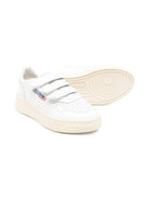 Sneakers per bambini Autry Kids bianco in pelle Medalist KILK FF03 AuTRY KIDS 