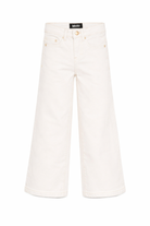 Jeans per bambina Molo bianco con toppa posteriore 2S26I119 5474 MOLO KIDS 