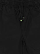 Shorts per bambino MSGM Kids nero con coulisse S6MSJBBE190 110 MSGM KIDS 