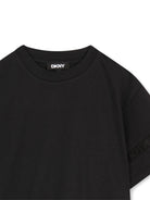 Abito per bambina DKNY Kids nero a maniche corte D62600 09B DKNY KIDS 