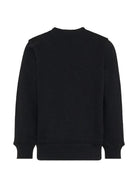 Felpa per bambino Moschino kdis nera con stampa orsetti HVF08VLCA88 60100 MOSCHINO KIDS 