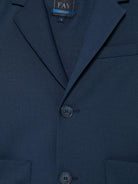 Blazer per bambino Fay Kids blu con revers classici FY2P94 I0315 620 FAY KIDS 