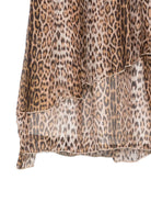 Abito per bambina Roberto Cavalli Junior marrone con stampa animalier CGP26082VE MACULA N.H. ROBERTO CAVALLI KIDS 