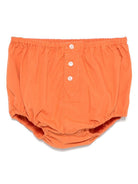 Pantaloncini in cotone per neonata Bonpoint arancione con vita elasticizzata S05OBEW00001 037 BONPOINT KIDS 