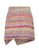 Gonna per bambina Missoni Kids multicolore con motivo a zigzag MY7A61 Q0107 999 MISSONI KIDS 