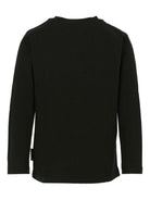 T-shirt per bambino Molo nera con stampa con due cagnolini 1W25A403 9614 MOLO 