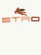 Felpa girocollo per bambino Etro Kids bianca con logo GY4P50 Z3183 102 ETRO KIDS 