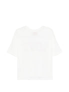 T-shirt da donna Merci bianca con stampa grafica Love MAM032 WHITE MERCI 