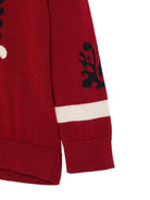 Maglione per bambino Etro Kids rosso con motivo Pegaso ricamato GZ9P00 Z4117 418 ETRO KIDS 