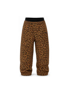 Pantaloni per bambina Monnalisa Kids marroni con stampa animalier 41H406 8623 0080 MONNALISA KIDS 