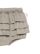 Shorts per neonata Douuod Kids grigio con ruches DZ7001 I0337 903 DOUUOD KIDS 