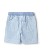 Shorts per neonato Il Gufo azzurro con coulisse P25PB074C6035 464 IL GUFO 