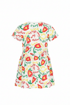 Abito per bambina Stella McCartney Kids bianco con stampa a fiori TY1C51 Z3423 101MC STELLA McCARTNEY KIDS 