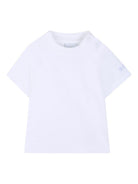 Set t-shirt e salopette per neonato Boss Kids multicolore con design a righe J53038 771 BOSS KIDS 