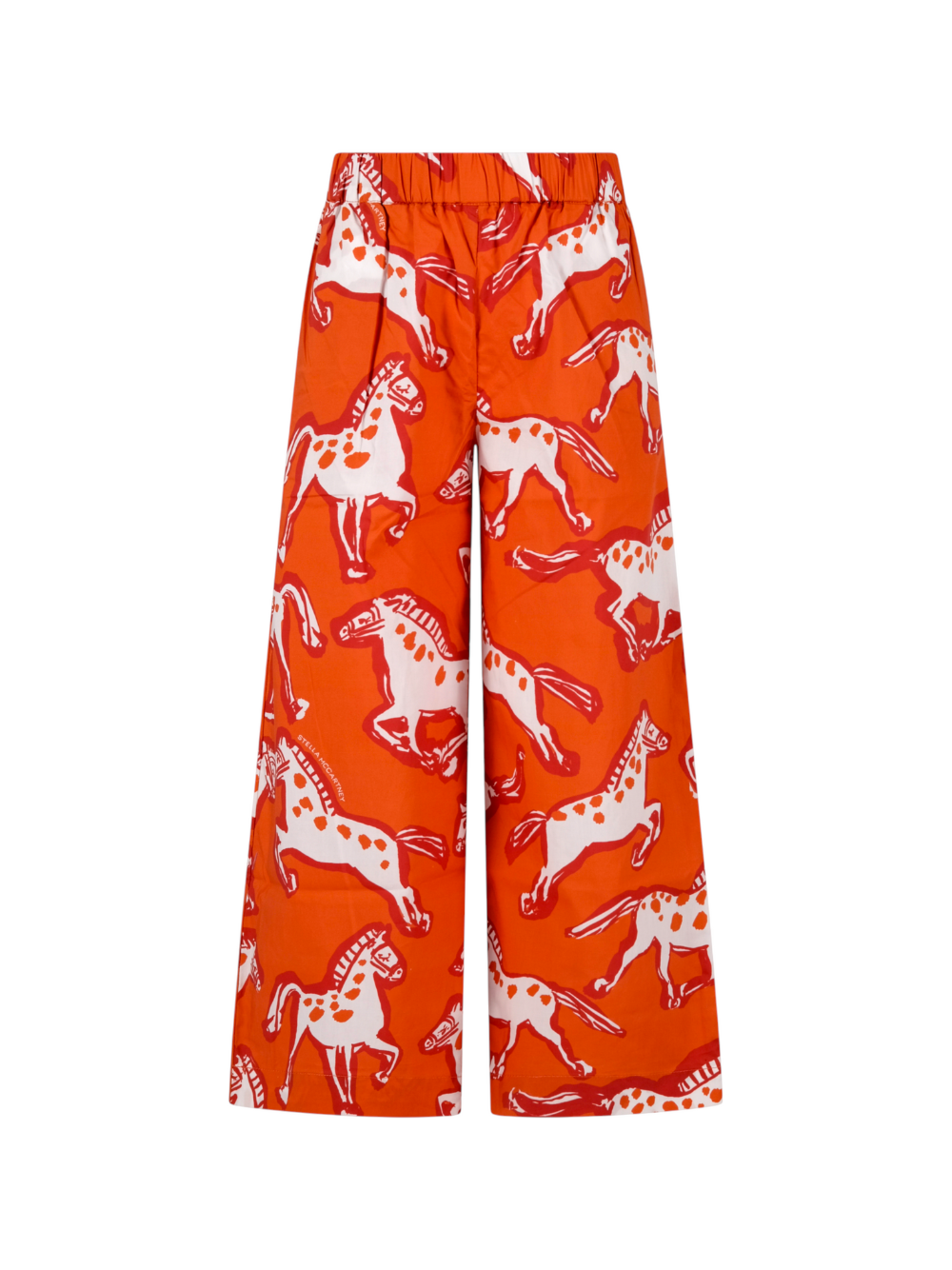 Shorts per bambina Stella McCartney Kids bianca con stampa floreale sul retro TY6F40 Z3744 421MC STELLA McCARTNEY KIDS 
