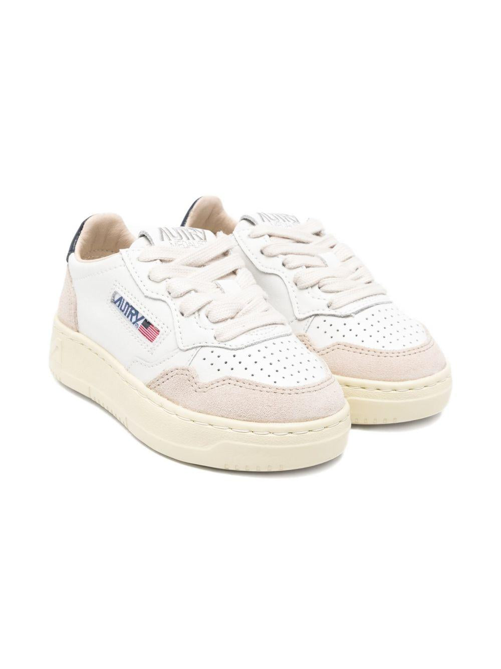 Sneakers per bambini AuTRY Kids beige con inserti blu KULK FS06 AuTRY KIDS 