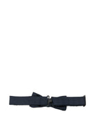 Papillon per bambino Emporio Armani Kids blu con motivo jacquard con aquila EB000853 AF23748 FB068 EMPORIO ARMANI KIDS 