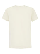 T-shirt da bambino Boss Kids bianca con stampa logo J52711 21C BOSS KIDS 