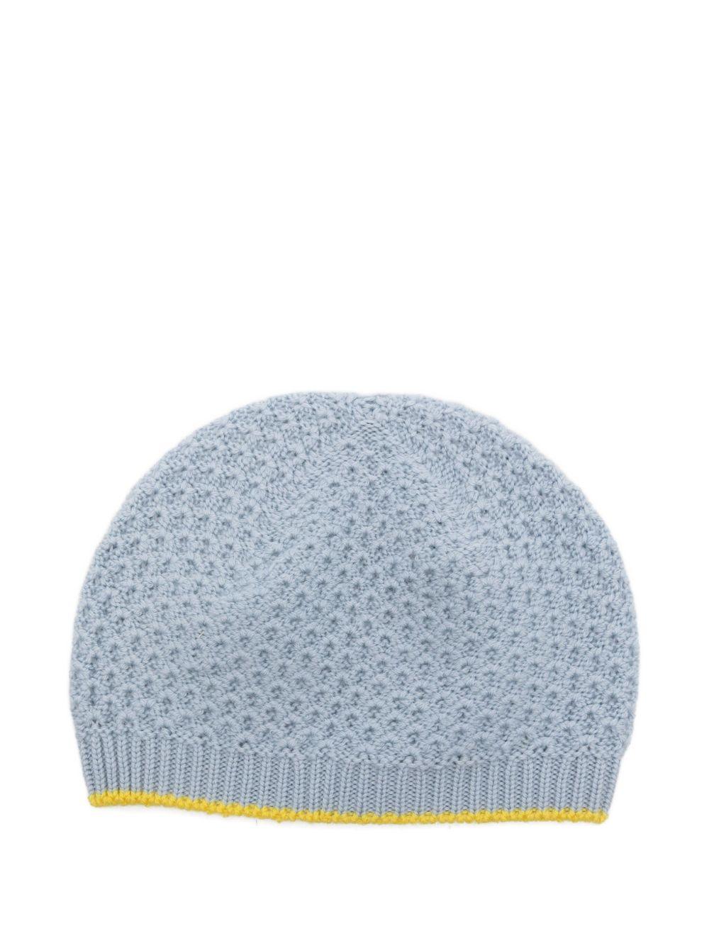 Berretto per neonato Gensami Kids azzurro con bordi aderente CAP-APE-WE SKY BLUE GENSAMI KIDS 