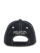 Cappello da baseball per bambino The Marc Jacobs Kids nero con logo ricamato sul davanti W60844 09B THE MARC JACOBS KIDS 