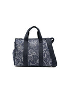 Borsa fasciatoio per neonati Etro Kids blu con stampa paisley GY0Q28 I0308 620 ETRO KIDS 
