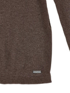 Abito per bambina Monnalisa Kids marrone a coste a maniche lunghe 41H903 8214 0006 MONNALISA KIDS 