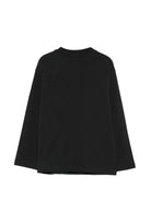 T-shirt per bambino Emporio Armani Kids blu con logo sul davanti EB001666 AF16162 UB118 EMPORIO ARMANI KIDS 