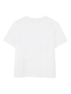 T-shirt per bambina Givenchy Kids bianca con ricamo con logo H31014 117 GIVENCHY KIDS 